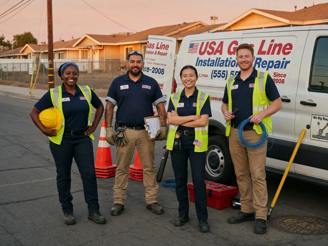 Gas Line Installation company in Hornbrook, CA